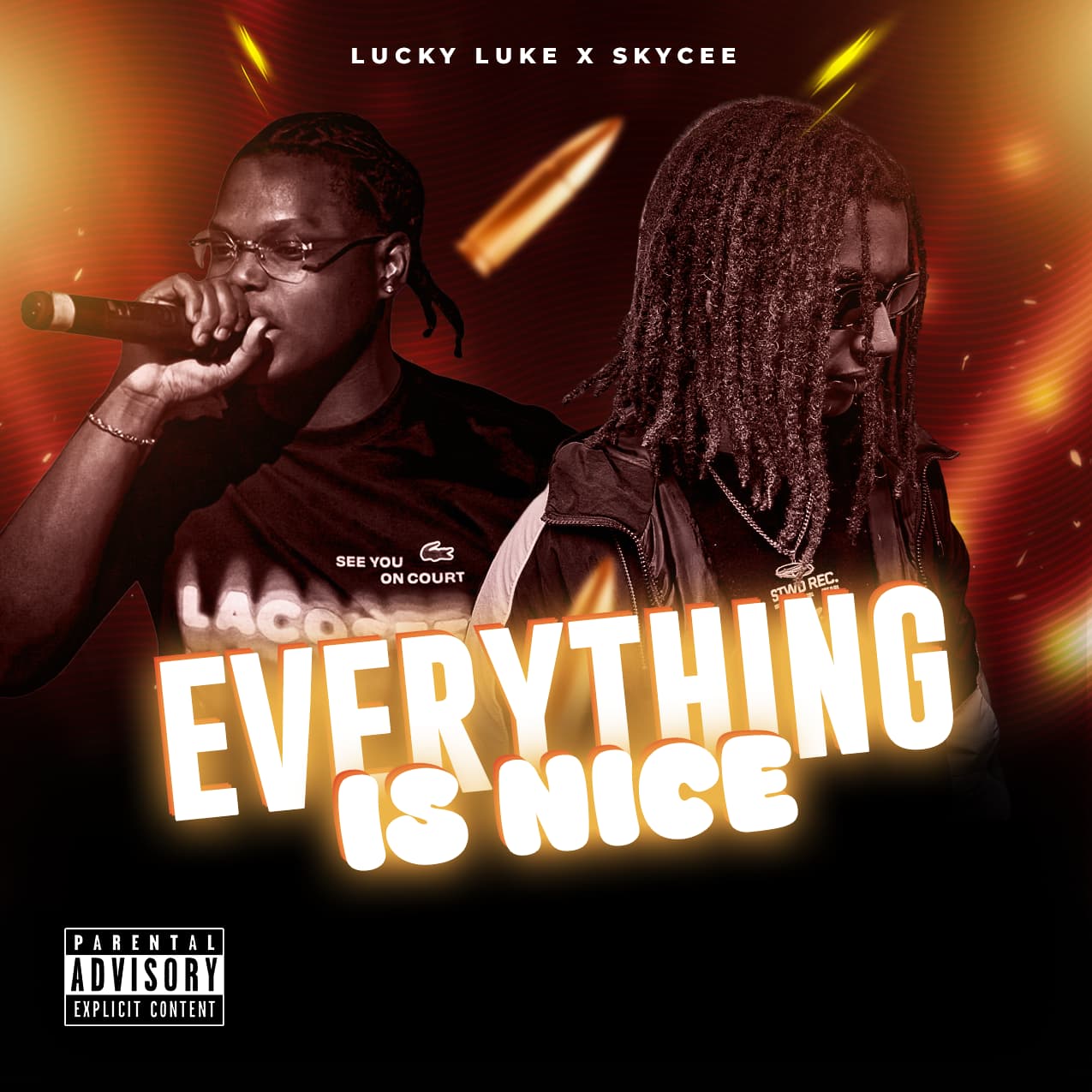 Pochette du single Everything Is Nice de Lucky Luke x Skycee