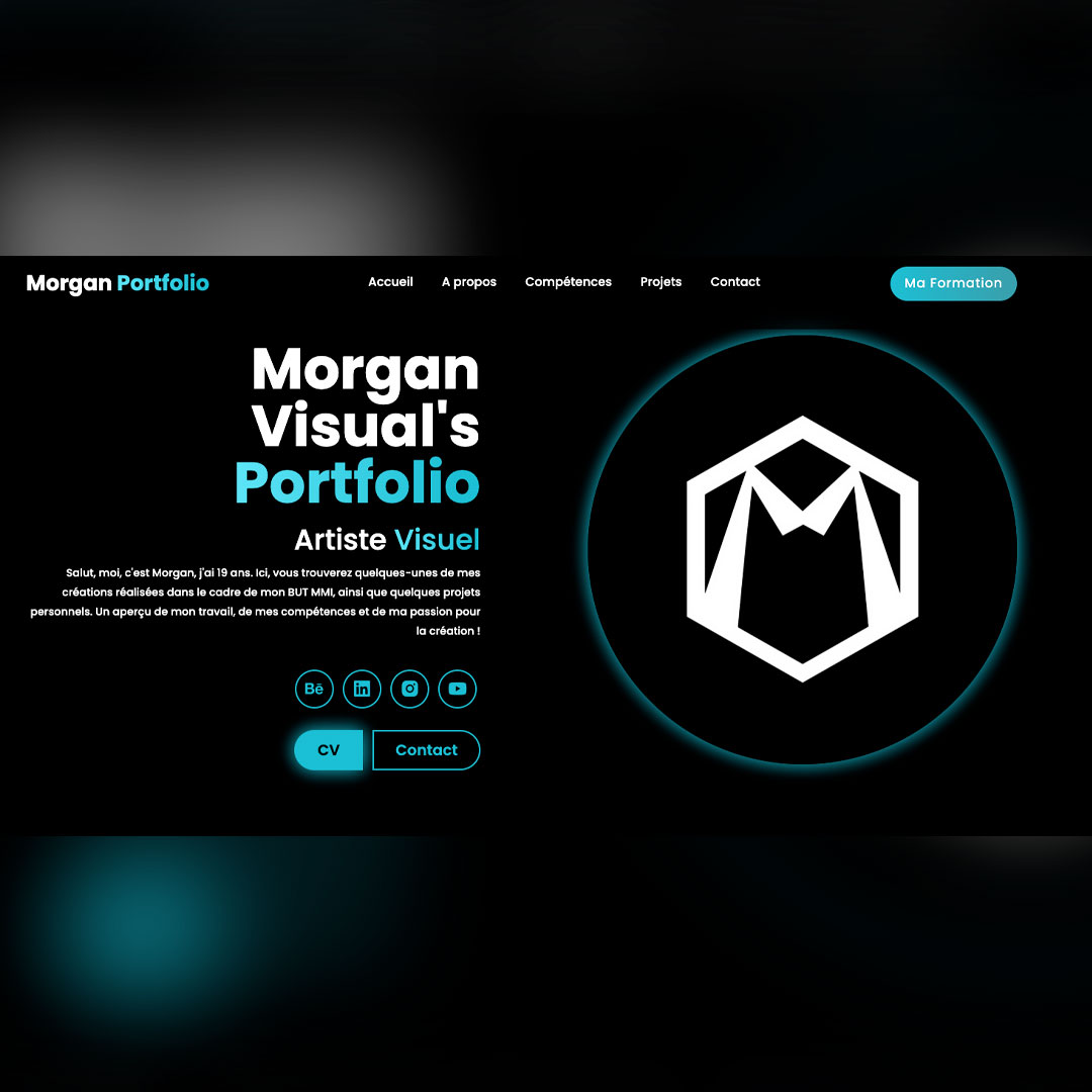Mon ancien portfolio en html/css
